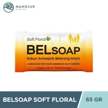Belsoap Sabun Antiseptik Belerang Soft Floral 65 Gr - Sabun Antiseptik