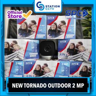 Camera CCTV SPC Tornado / Kamera CCTV Outdoor 2 MP (Hybrid 4 in 1)