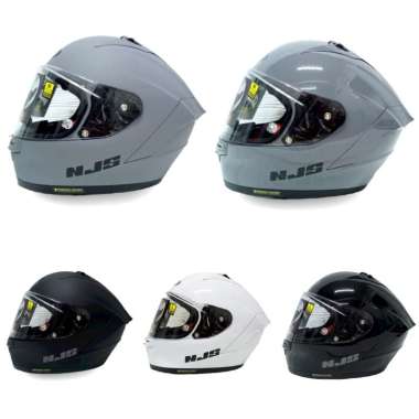 Njs Zx1R solid Helm Njs Zx 1R Solid Polos L STONE GREY DOFF