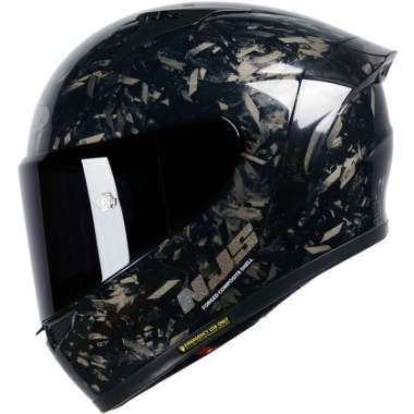 HELM NJS FULLFACE FULL FACE ZX-1R ZX1R CARBON FORGED GLOSSY ORIGINAL NJS ZX-1R SNI XL