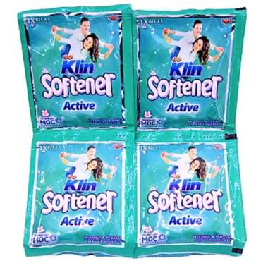 SoKlin Softener 1x Bilas Renceng Active 12x14ml