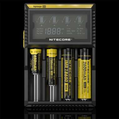 Nitecore D4 Intelligent USB Charger Baterai 4 Slot