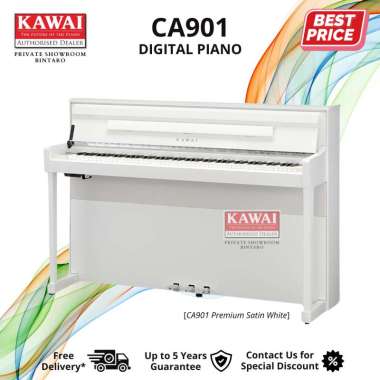Kawai CA901 Digital Piano Authorized Dealer Resmi Putih