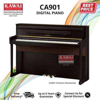 Kawai CA901 Digital Piano Authorized Dealer Resmi Rosewood - Coklat