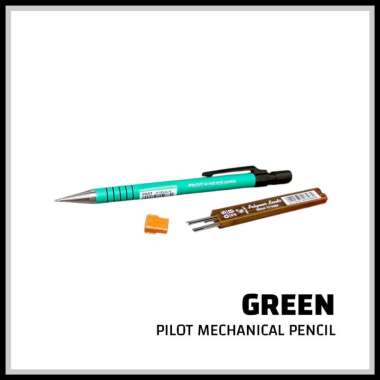 Pensil Mekanik PILOT + Isi 1 Tube Green