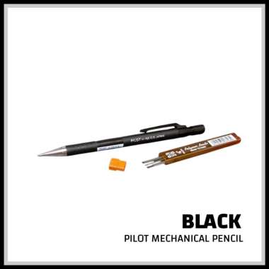 Pensil Mekanik PILOT + Isi 1 Tube Black