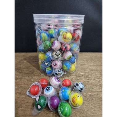 Permen Lunak Mini Aneka Rasa Permen Lunak Bola Mata Mini isi 120pcs