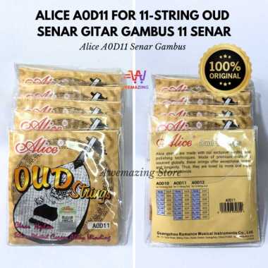 Alice AOD11 Senar Gitar Gambus Oud Strings Set Isi 11 String