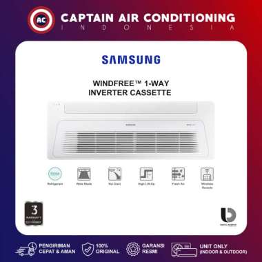 SAMSUNG AC Cassette WindFree (1-way Flow) Inverter AC052TN1D 2 PK (1 Phase)