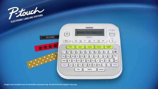 Printer Label Brother P-touch portable label PT-D210 - Master Dealer