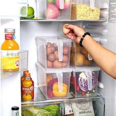 Kotak Kontainer Makanan Kulkas Kitchen Food Storage