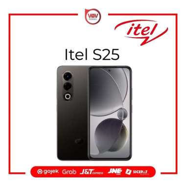 Hp Itel S25 Ram 8GB Internal 128GB Garansi Resmi Bromo Black