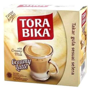 Torabika cappuccino / creamy latte isi 5 sachet creamy latte