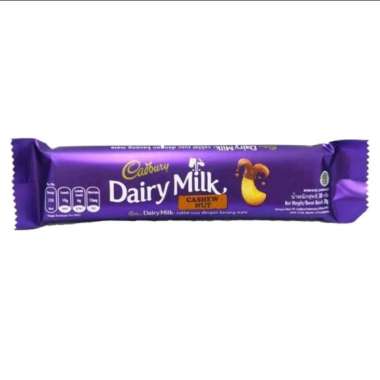 Promo Harga Cadbury Dairy Milk Cashew Nut 30 gr - Blibli