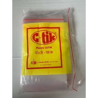 HCS - Plastik Klip 12x20 merk C-tik