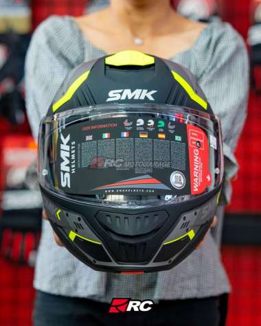 Helm Motor Modular - SMK Gullwing Tekker Graphic MA 264 Original M