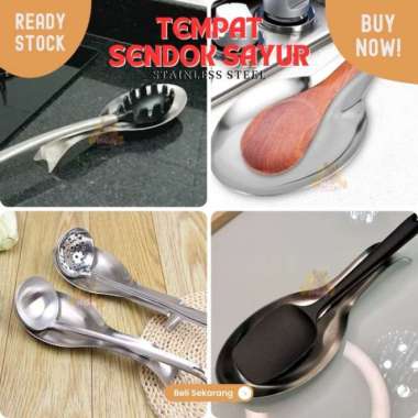Tempat Sendok catering stainless wadah sendok sayur nasi prasmanan BIG