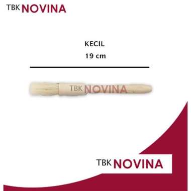 Kuas Kayu Nastar Kue Kering / Kuas Mentega Oles KECIL