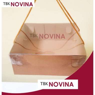 BOX DIECUT 20x20x5 / 20x20x7 / 25x12x7 / BOX KRAFT MIKA TALI / BOX KRAFT WINDOW KRF MK TALI 25x25x10