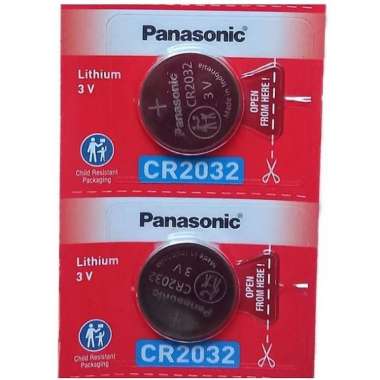 Panasonic Baterai CR2032 CR2025 CR2016 2032 2025 2016 - Baterai Lithium Bulat 3V CR2025
