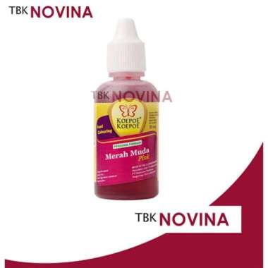 PEWARNA MERAH KUPU / PEWARNA MAKANAN MERAH TUA CABE ROSE KOEPOE KOEPOE KUPUKUPU MERAH MUDA