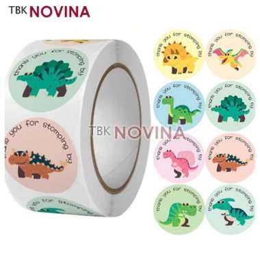 [STIKER CUTE 10 pcs ] STIKER THANK YOU CUTE LUCU / STIKER LABEL SEGEL 2.5cm KODE 212