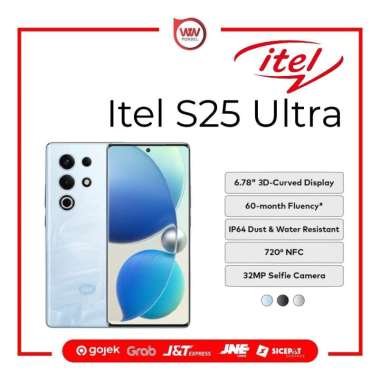 Hp Itel S25 Ultra Ram 8GB Internal 128GB Garansi Resmi Komodo Ocean