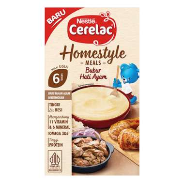 Nestle cerelac homestyle bubur hati ayam 120 gram