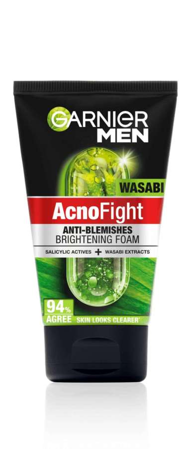 GARNIER MEN Acno Fight dan wasabi 100ml acno fight
