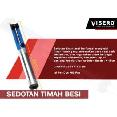 Visero Penyedot Timah Besi | Penyedot Timah Visero | Sedotan Timah Merk Visero