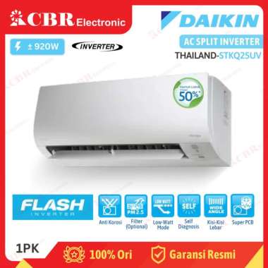 AC DAIKIN FLASH INVERTER 1PK STKQ25UV - (R32) THAILAND