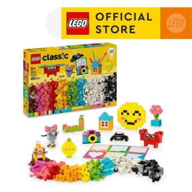 LEGO Classic 11042 Creative Happy Box (680 Pieces), Building Block, Toys, Bricks