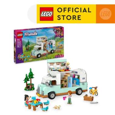 LEGO Friends 42663 Friendship Camper Van Adventure (778 Pieces), Mainan Anak Perempuan, Building Blo