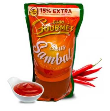 EURO GOURMET SAUS SAMBAL 1 KG CHILI SAUCE / SAOS SAMBEL KILOAN 1KG
