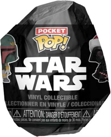 Star Wars Pocket Pop Christmas Funko Pop, Warna Blind Box