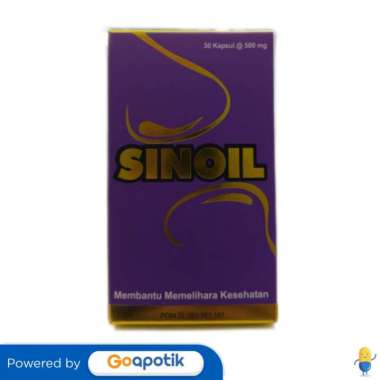 SINOIL 500 MG BOX 30 KAPSUL