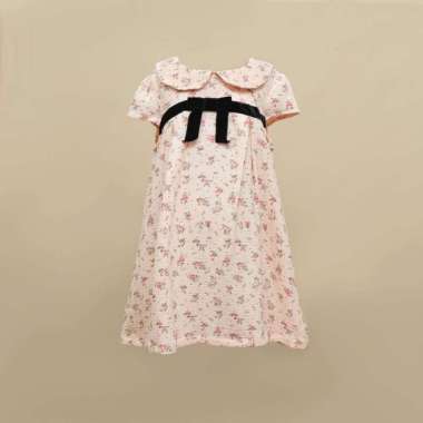 Harlow Kids - Kath Dress Vol 2 For Kids BOUQUET POLKA PINK S