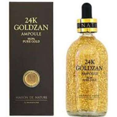 Serum Glowing Wajah 24k Pure Gold Pencerah Wajah Original Serum Pemutih Wajah Korea 99% 100ml