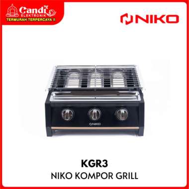 NIKO Kompor Grill Gas 3 Tungku KGR3