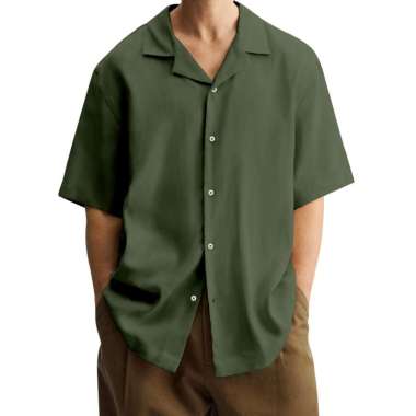 POLO SPORT - Kemeja Oversized 70.0013.53 - Army M