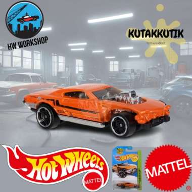 Hot Wheels Mobil Balap Sedan Project Speeder Orange HW Workshop