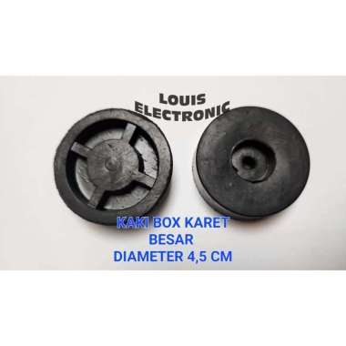 Kaki Karet Box Speaker Kaki Box Karet Amplifier Bulat Sedang 4cm Tapak Karet Ring Box Speaker Besar 