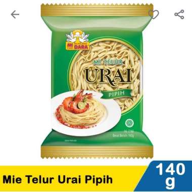Burung Dara Mie Telur Pipih 140 gram Mie Pipih Ori