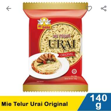 Burung Dara Mie Telur Pipih 140 gram Mie Telur Urai