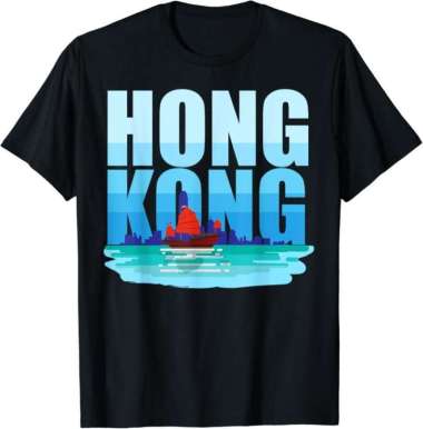 Kaos Tshirt Baju Murah Combed 30 Distro Hong Kong kapal HongKong polos custom indonesia pria wanita 