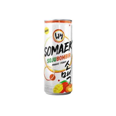 SOMAEK PEACH MANGO SOJU+BIR 320ML