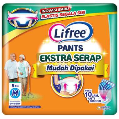 LIFREE POPOK CELANA DEWASA UKURAN M ISI 5 PCS