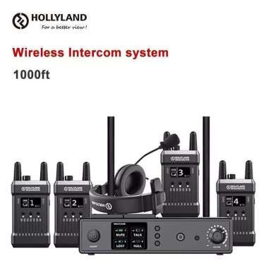 Hollyland Mars T1000 Wireless Intercom System Full-Duplex