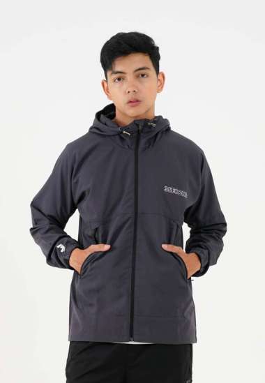 3Second Men's Tracksuit Jacket Regular Fit Taslan Capella OL-C011124 Black S