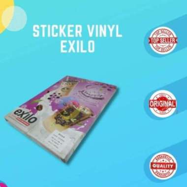 Kertas Sticker Vinyl Exilo Laser A3+ [PROMO] Glossy